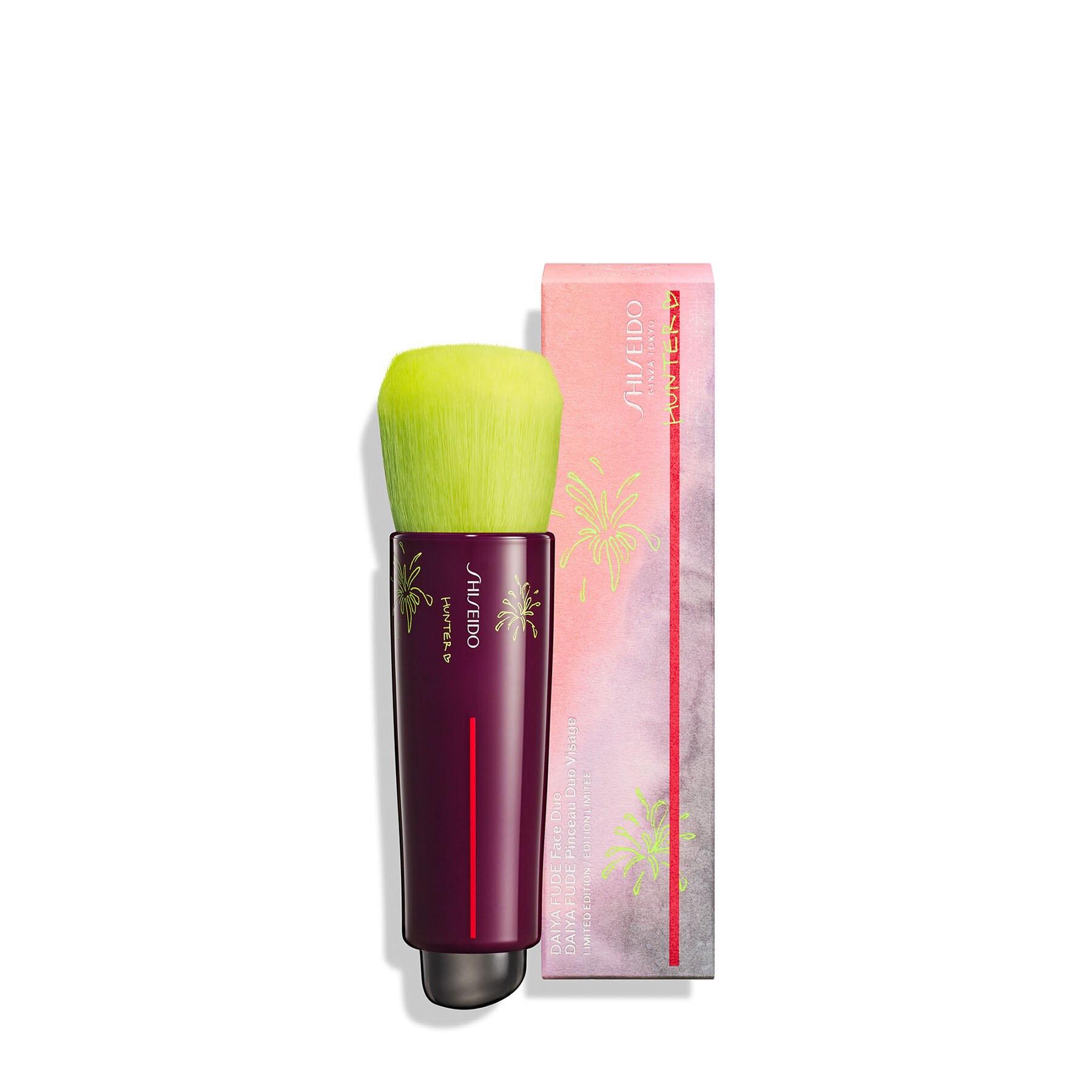 DAIYA FUDE FACE DUO 24LE HUNTER SHAFER (BROCHA DE MAQUILLAJE EDICIÓN LIMITADA)